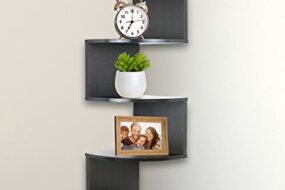 Corner Shelf Greenco 5 Tier Shelves for Wall Storage