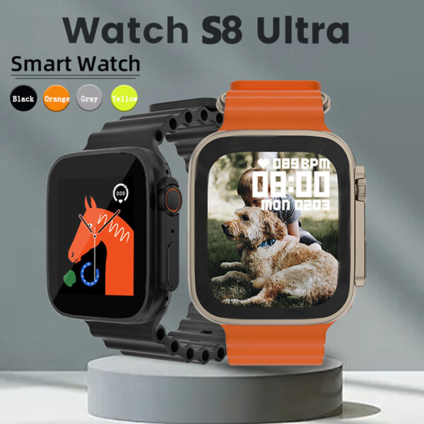2023 Original S8 Ultra Smart Watch Series 8 Men Women Bluetooth Call Waterproof Sport Fitness SmartWatch