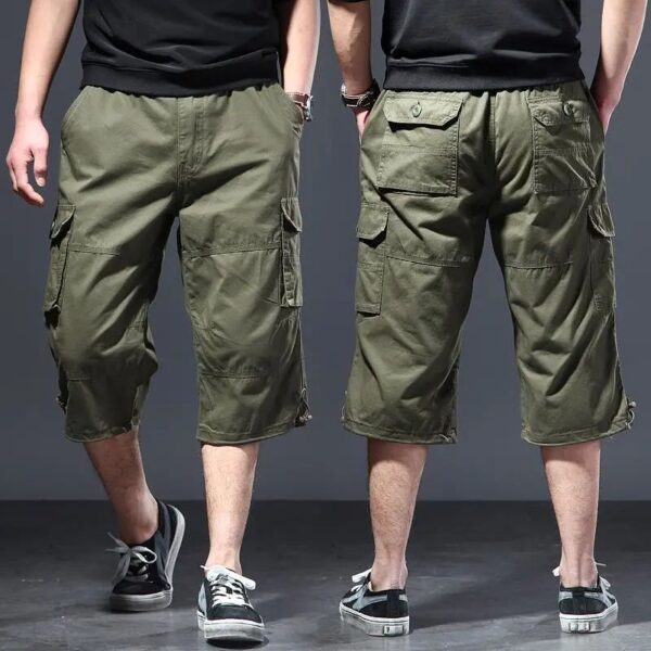 Summer Loose Workwear Seven Quarter Men s Sports Shorts Large Size Casual 7 10 Pants Fat