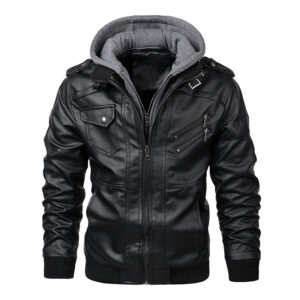 KB New Men's Leather Jackets Autumn Casual Motorcycle PU Jacket Biker Leather Coats Brand Clothing EU Size SA722
