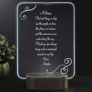 Custom Message LED Lamp