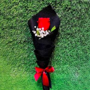 Single Rose Bouquet (Karachi Only)
