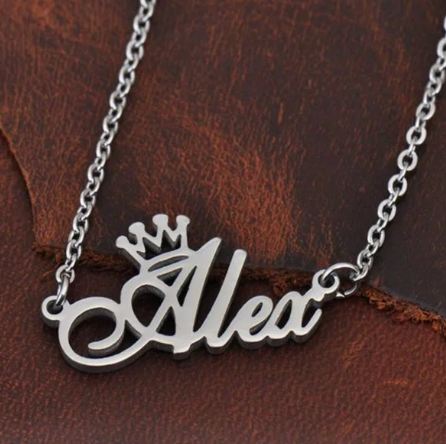Crown Name Necklace 2 23