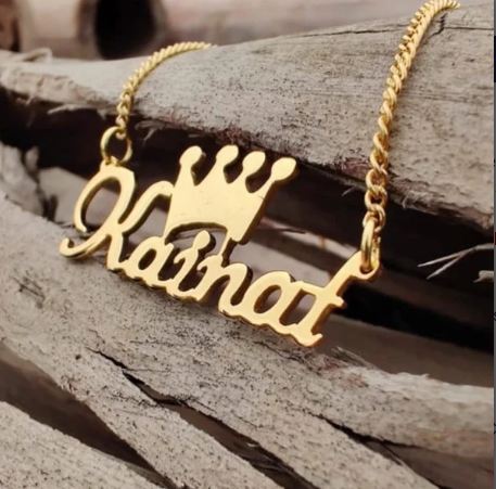 Crown Name Necklace 3 25
