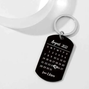 Tag Engraved Keychain