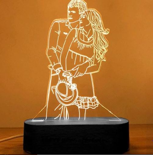 Picture 3D LED Lamp 3 3 15