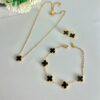 Black Clover Jewellery Set