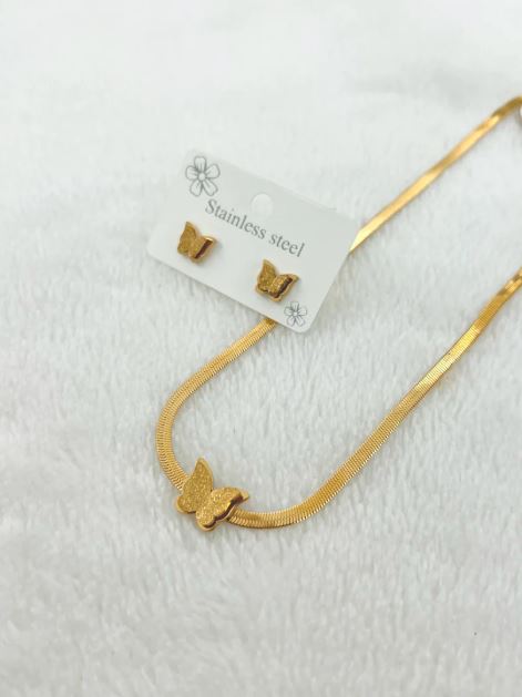 Butterfly Pendant Necklace 1 Butterfly Pendant Necklace