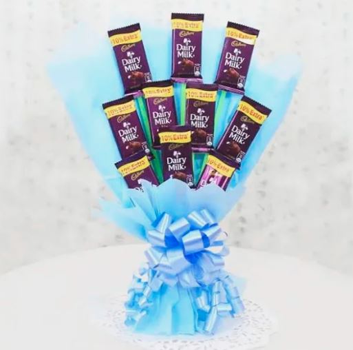 DairyMilk Chocolate Bouquet 2 DairyMilk Chocolate Bouquet