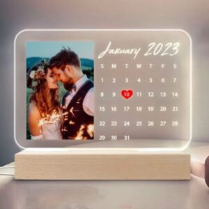 Calendar LED Lamp