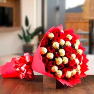Ferrero Rocher Chocolate Bouquet – Sweet Gift for Her in Pakistan