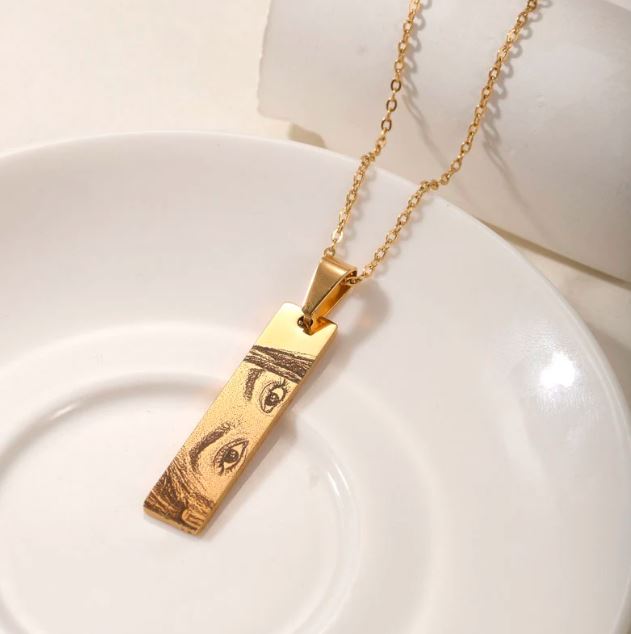 Personalised Eye Necklace 4 8 1 1