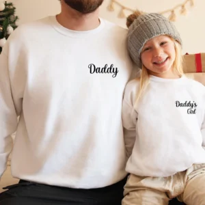 Daddy and Daddy’s Girl Matching Sweatshirt
