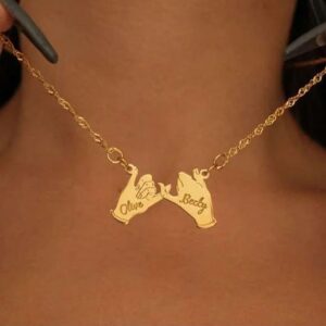 Pinky Promise Name Necklace
