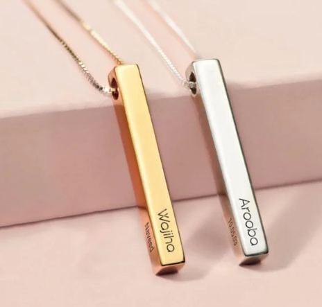 Customized Bar Necklace 6 nnn 1