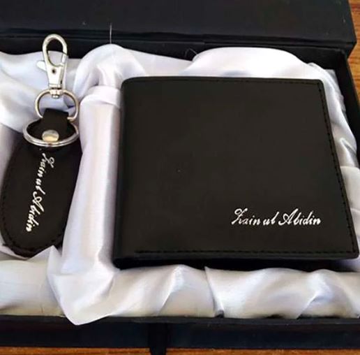 Custom Leather Wallet and Keychain 1 Custom Leather Wallet and Keychain