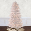 Christmas White Spruce Tree with LED Lights for Home Decor and Holiday Decorations USA